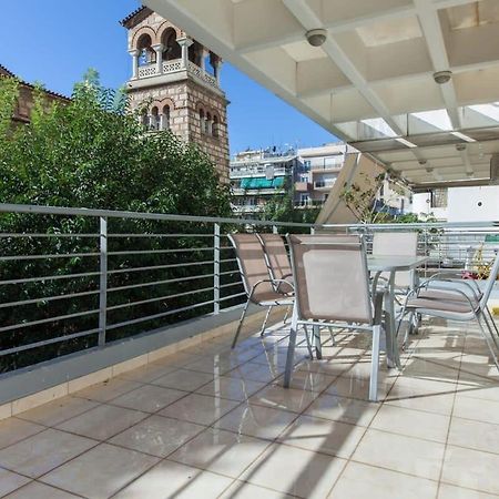 Scenic Balcony Apt In Vibrant Petralona Athens Ngoại thất bức ảnh
